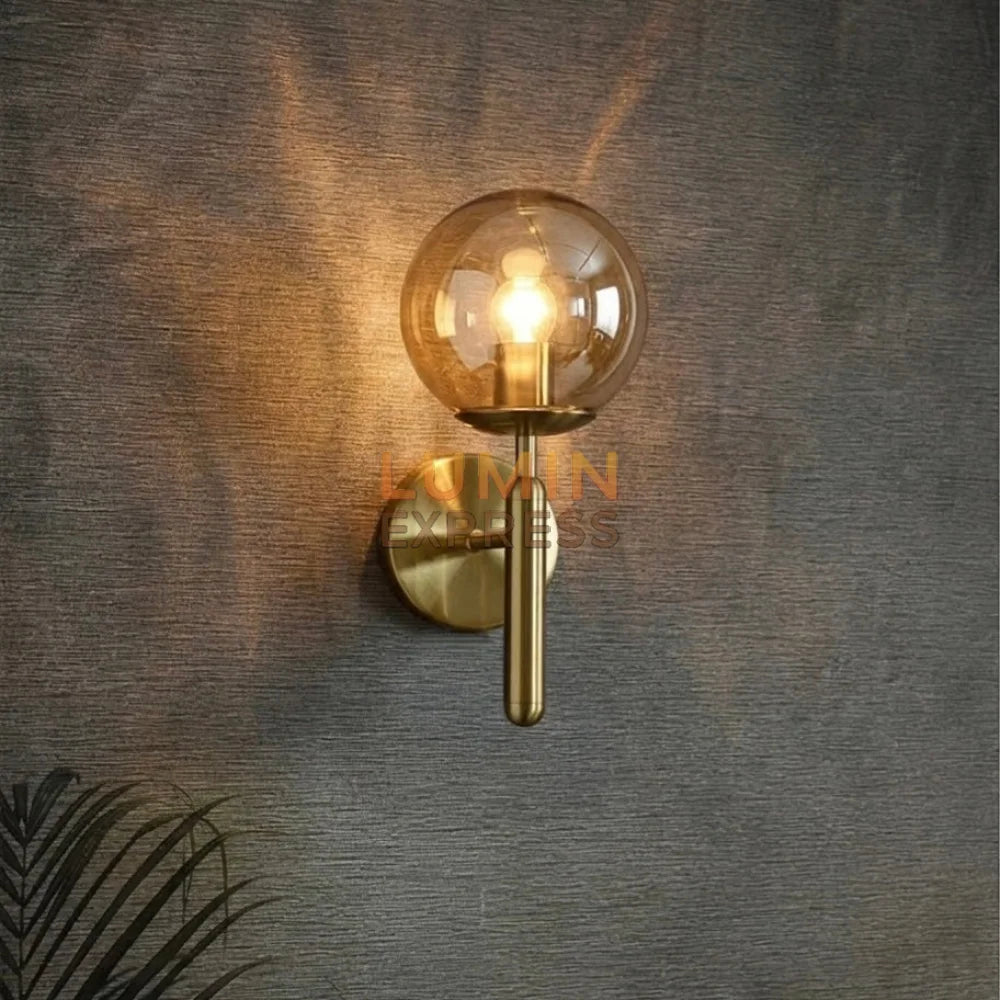 Applique murale ISADORA Gold Ambre