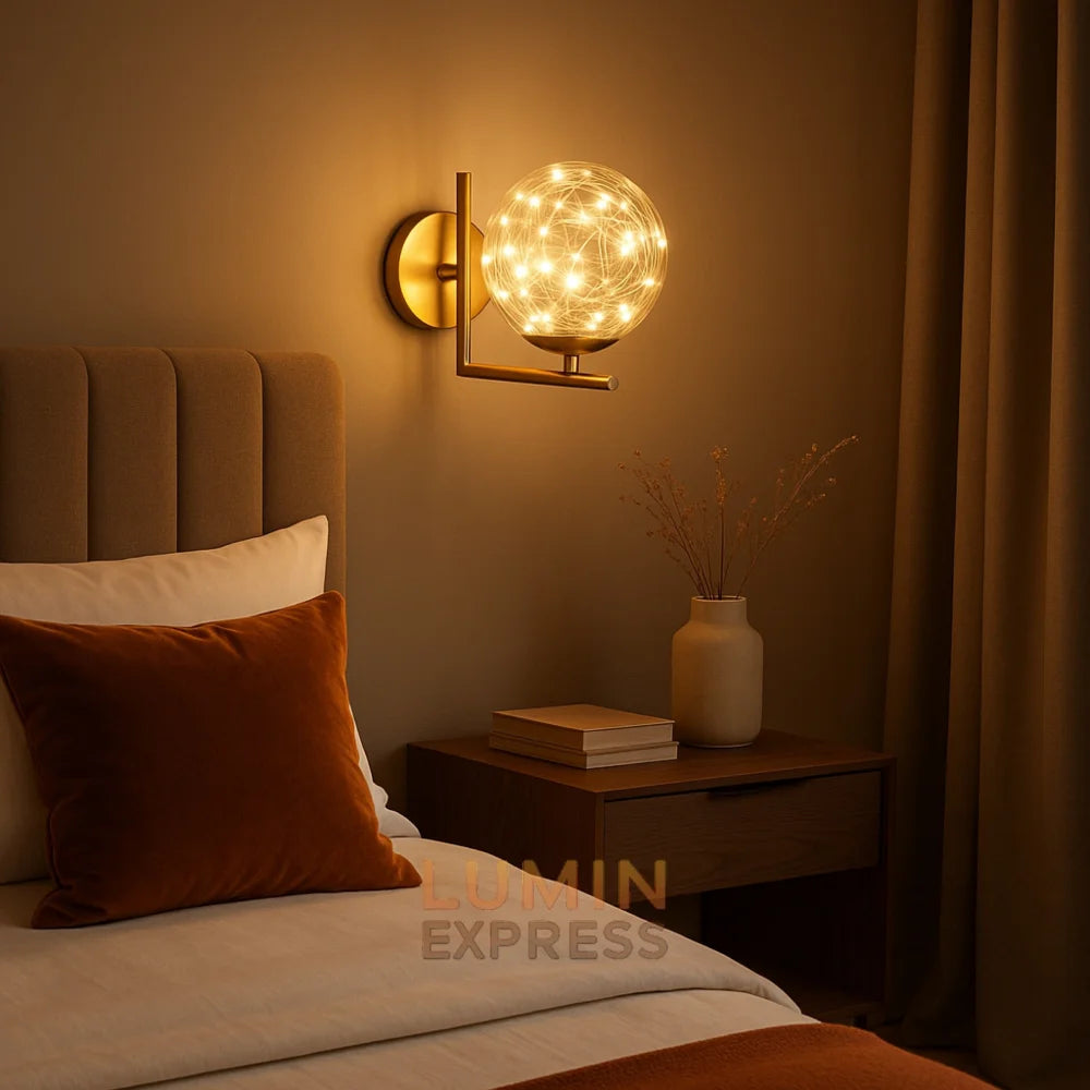 Applique murale LEVIS Gold