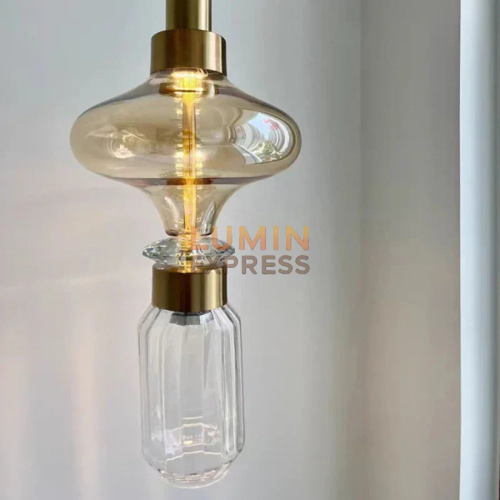 Suspension FUTURA Design Contemporain en verre soufflé