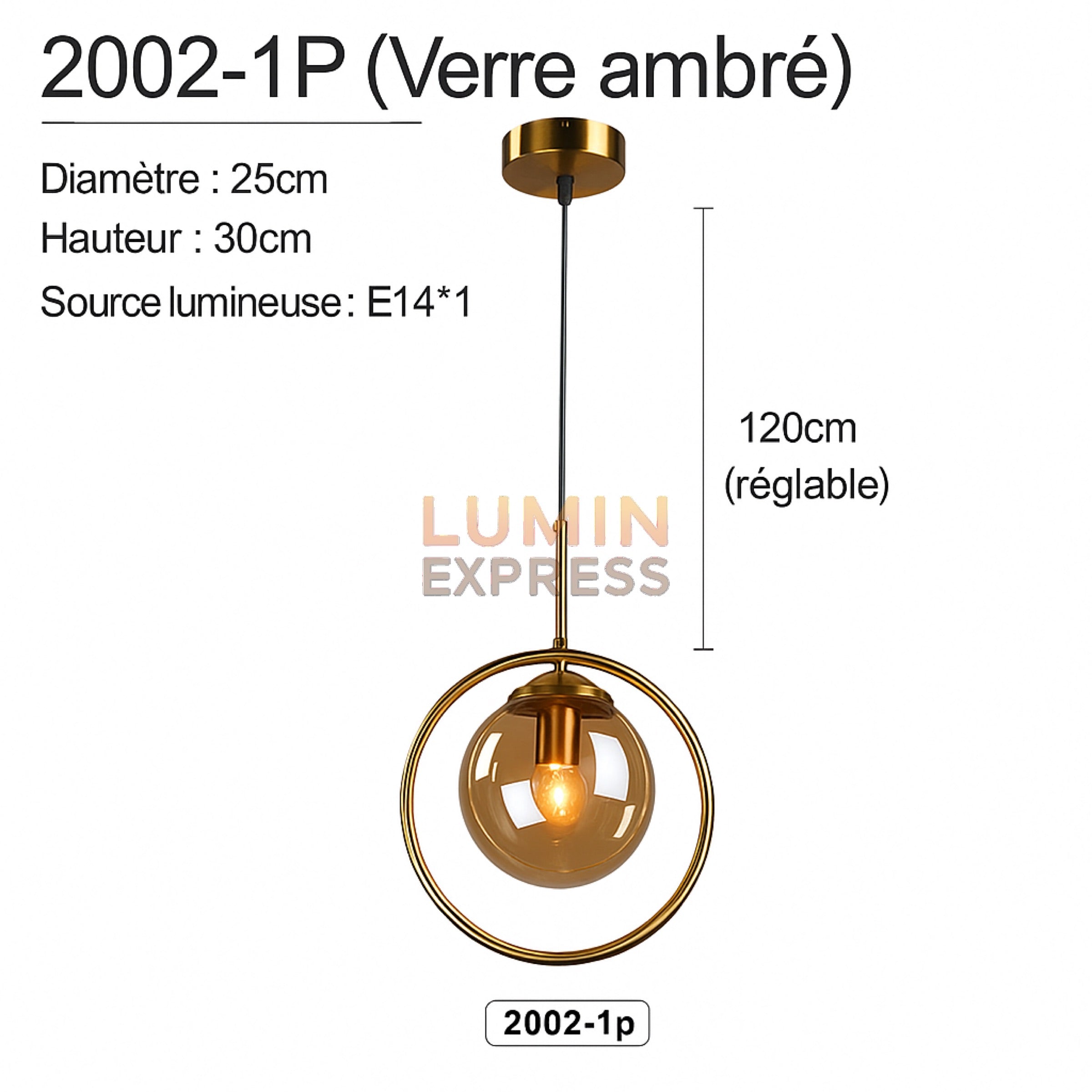 Suspension CLARO Triple