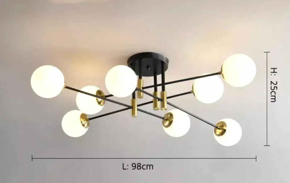 Plafonnier NAIROBI 8 Branches