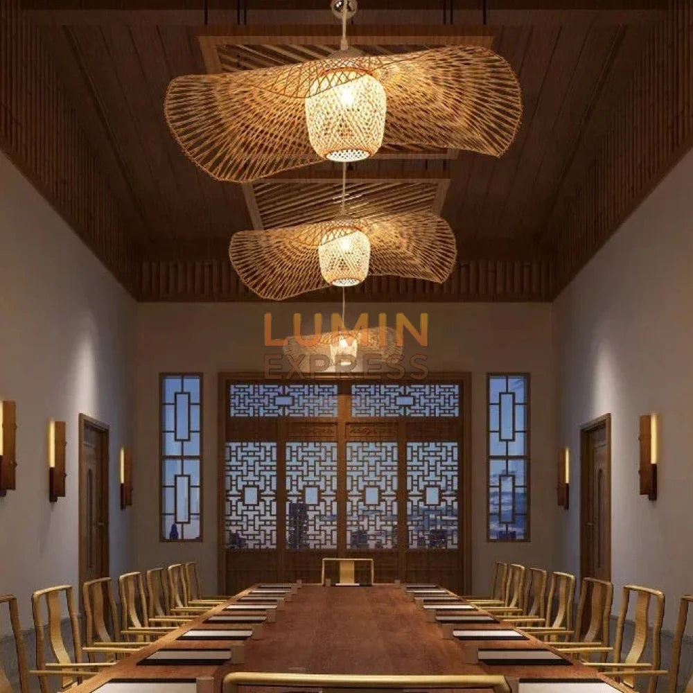 Suspension YUKA en Bambou