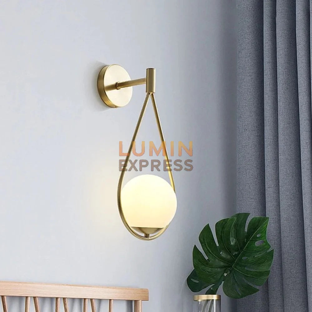 Applique murale PLATA Gold