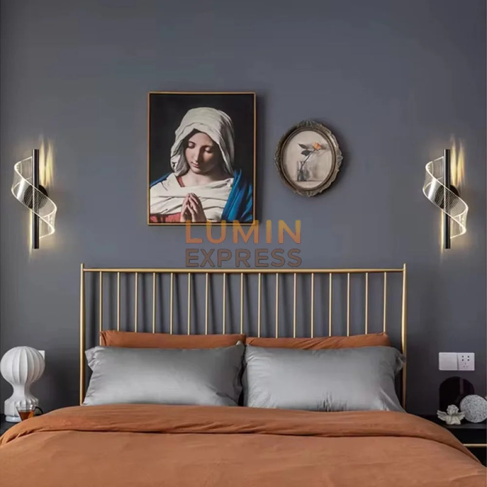 Applique murale TWISTER Black