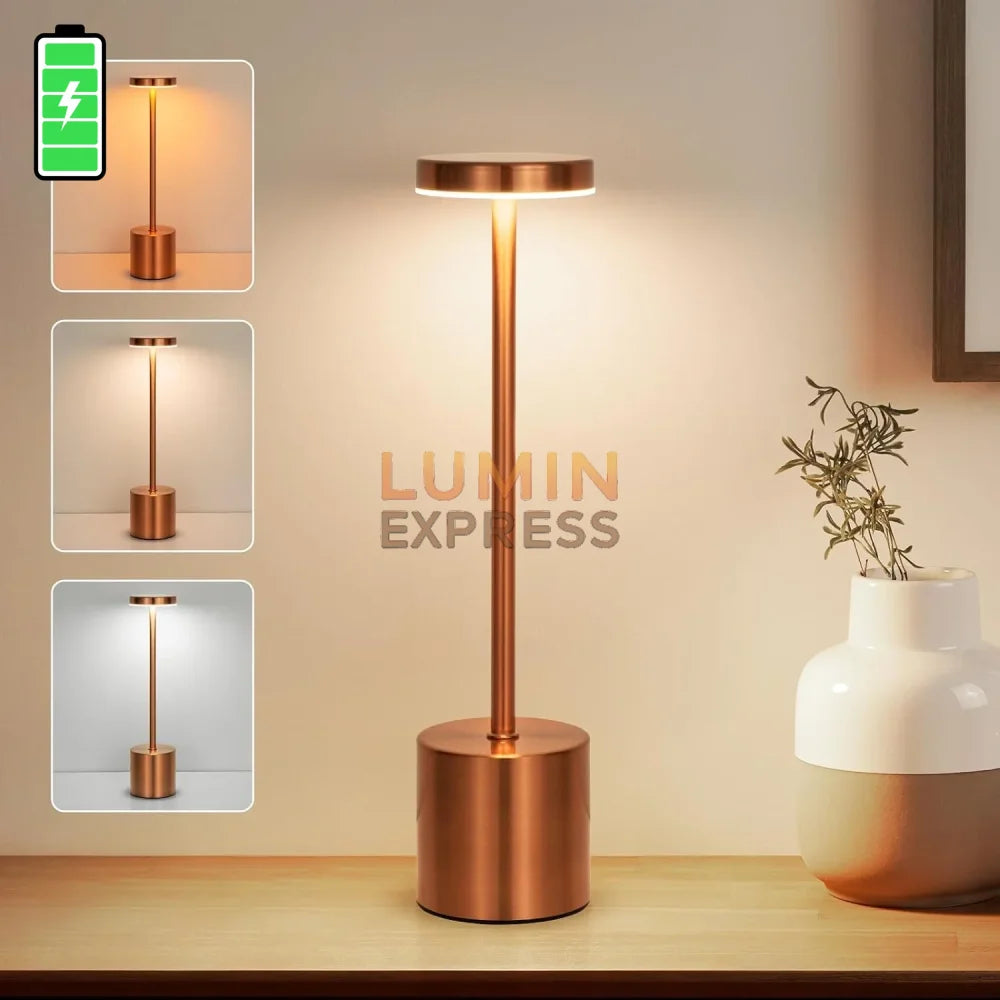 Lampe de table OSAKA Rose Gold