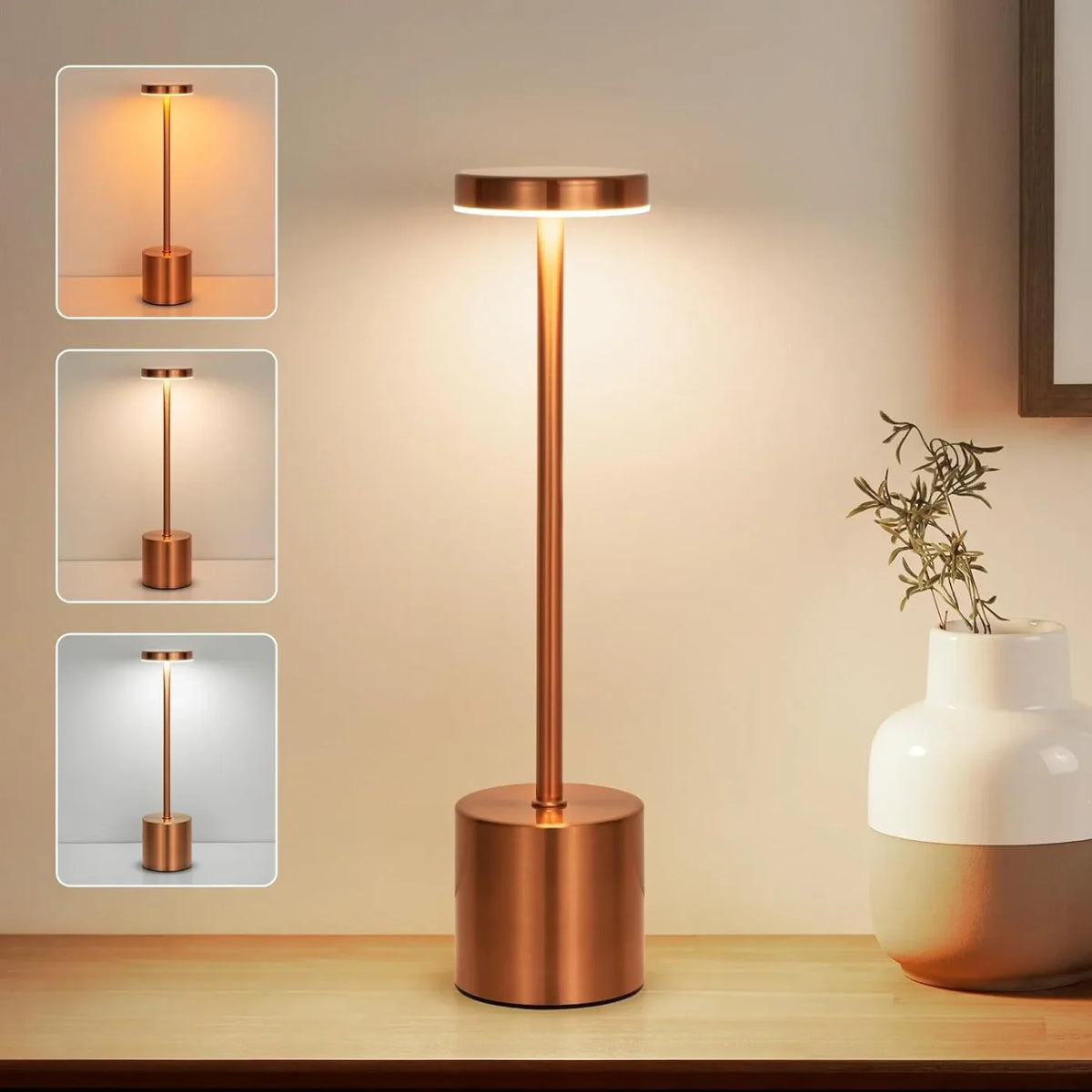 Lampe de table OSAKA Rose Gold