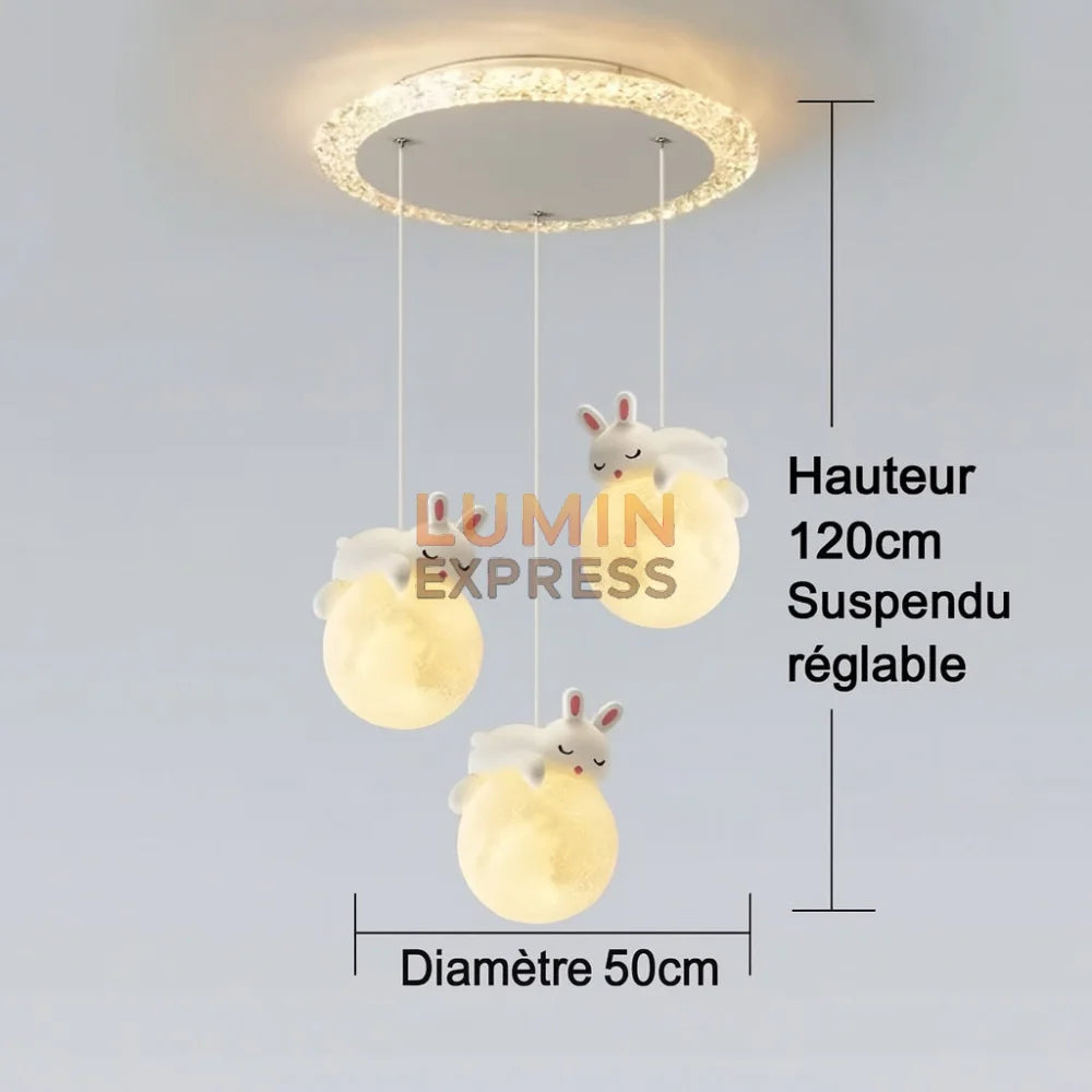 Suspension BUNNY SKY 3D