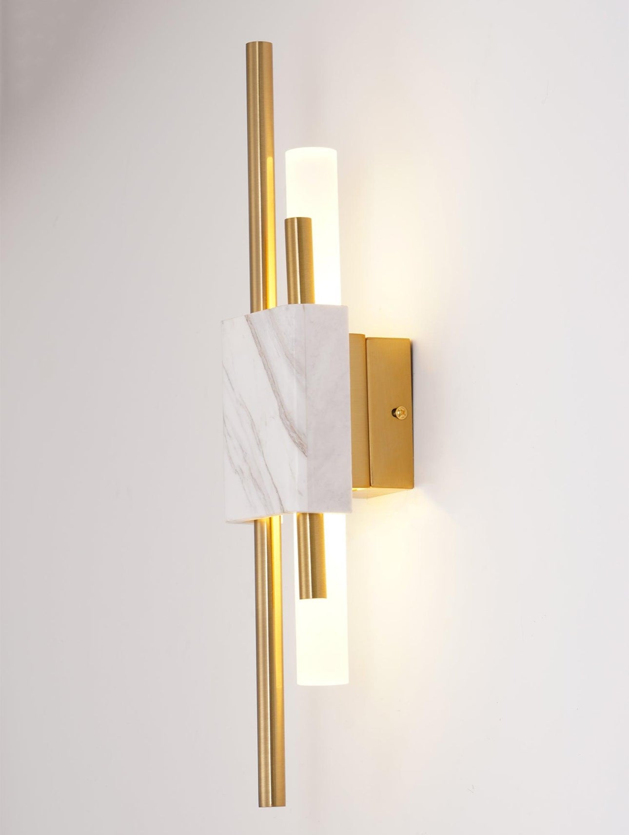 Applique murale VERDUN Marbre Blanc