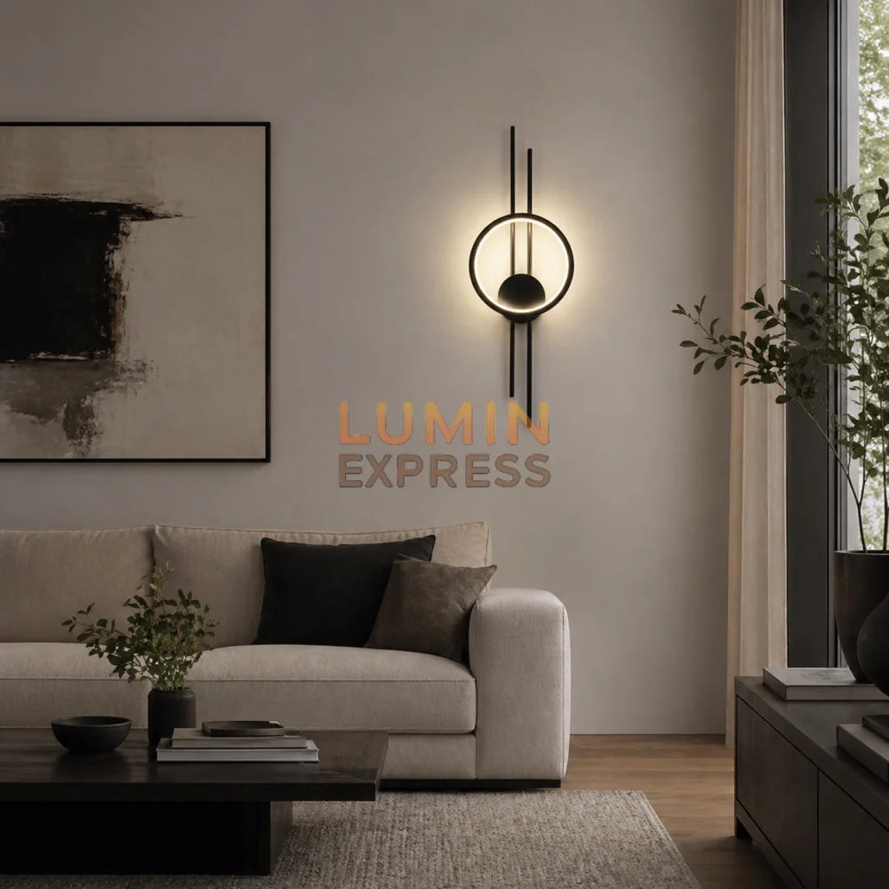 Applique murale STEFANO Black