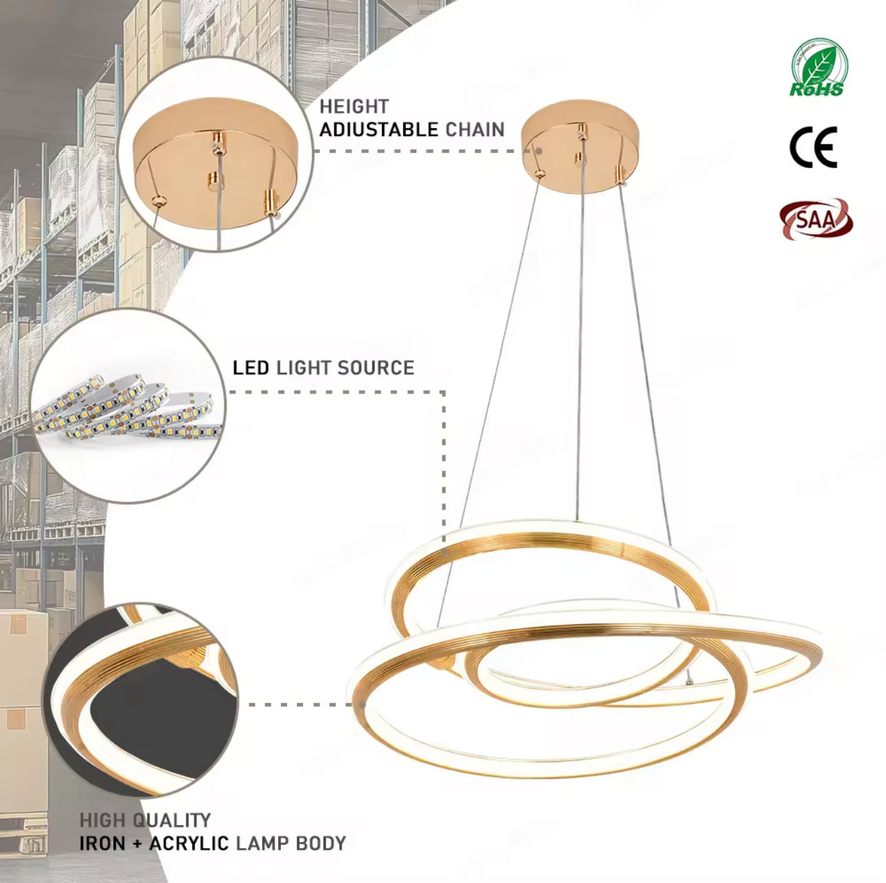 Suspension DOUBLE FACE