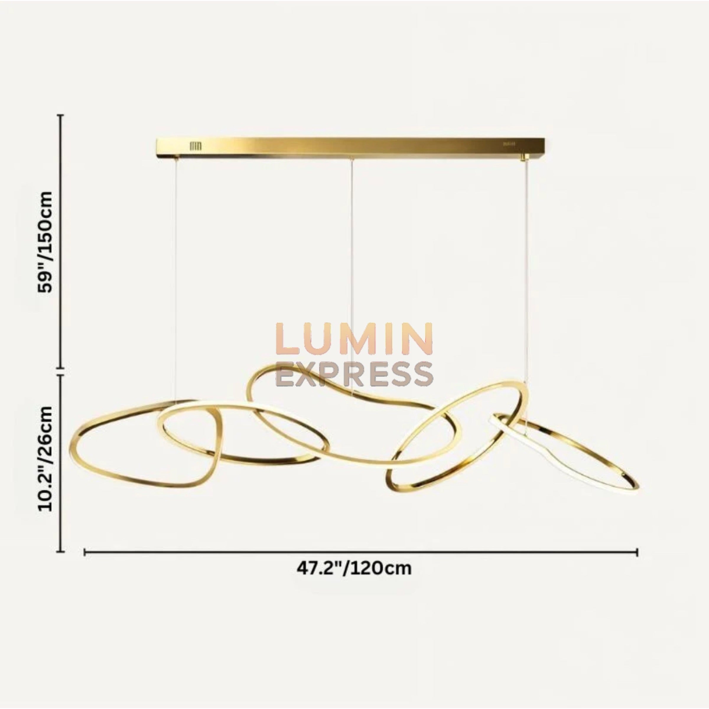 Lustre MONACO Gold