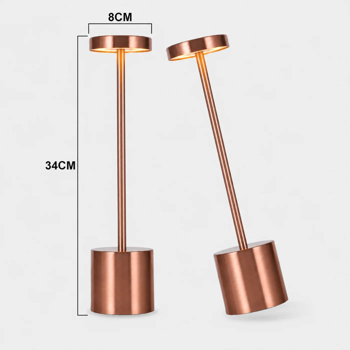 Lampe de table OSAKA Rose Gold