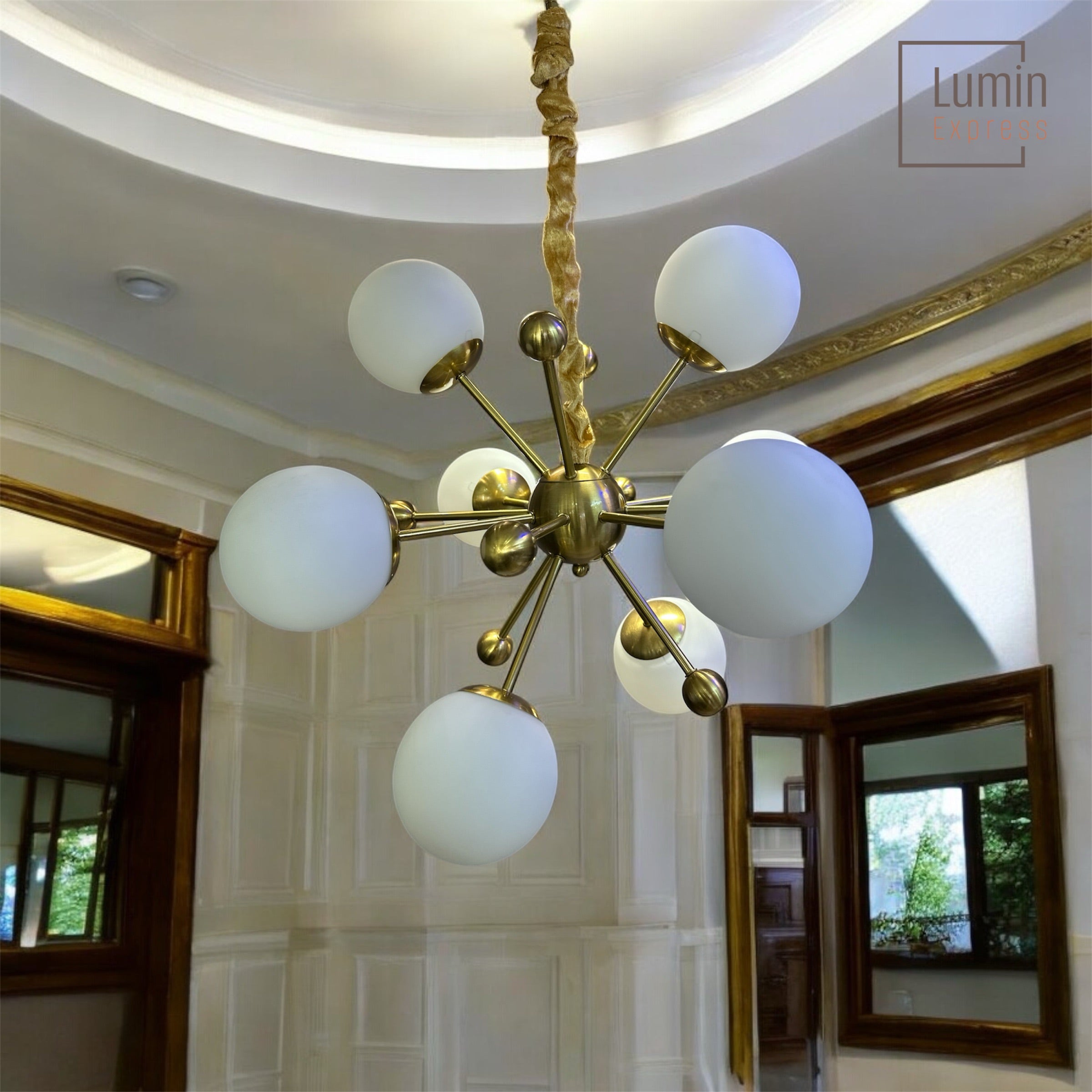 Suspension GLOBY 8 Boules