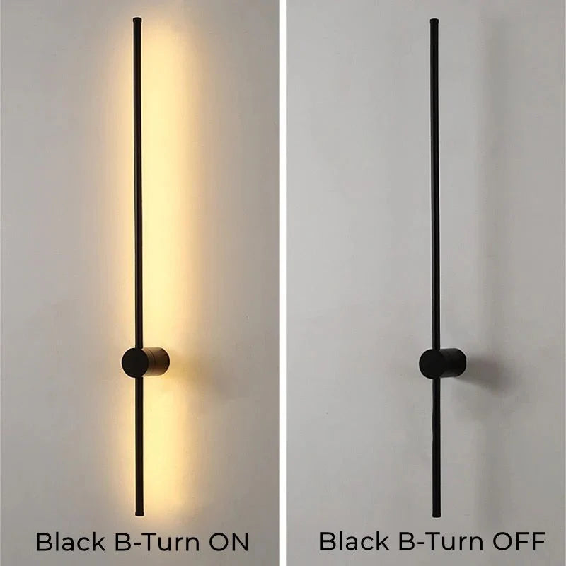 Applique murale VERTIGO Black 60 cm