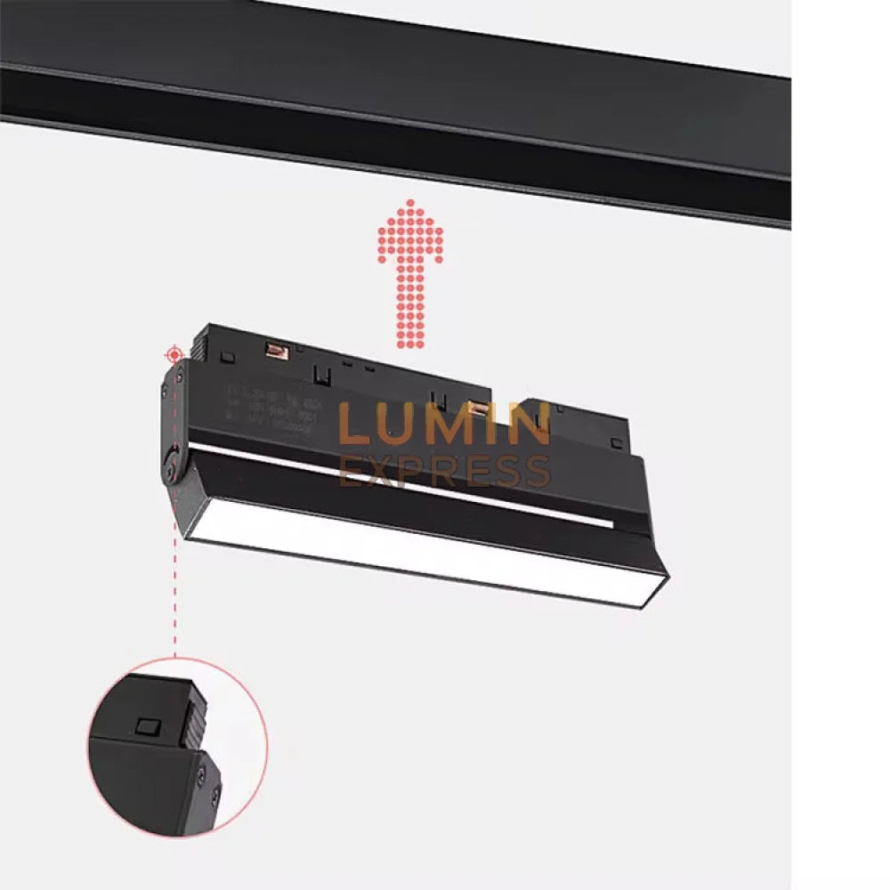 Spot LED Linéaire Orientable Magnétique 3 couleurs