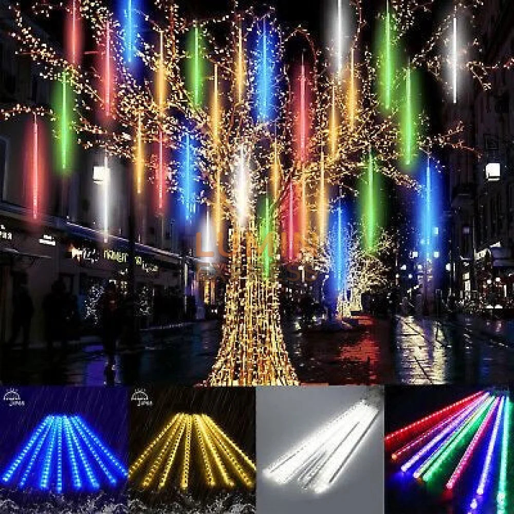 Guirlande lumineuse météores LED 300/80 cm 10 tubes