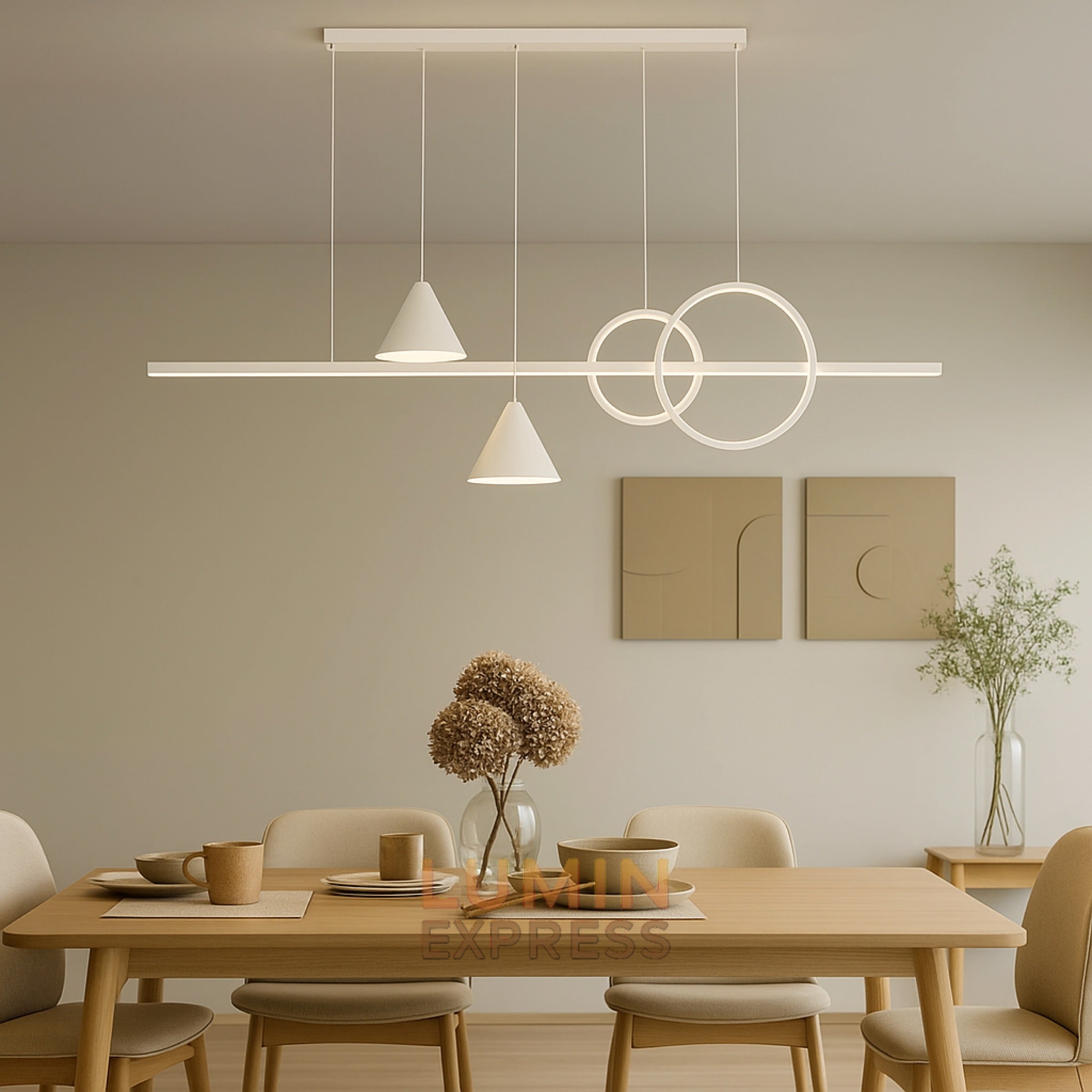 Suspension MADEIRA White