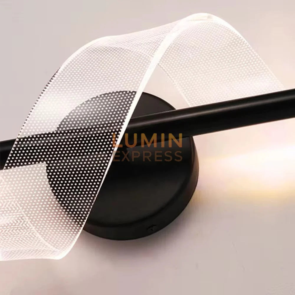 Applique murale TWISTER Black