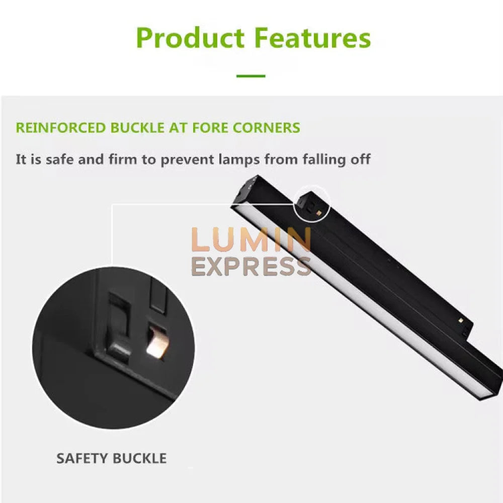 Spot LED Linéaire Magnétique 3 couleurs