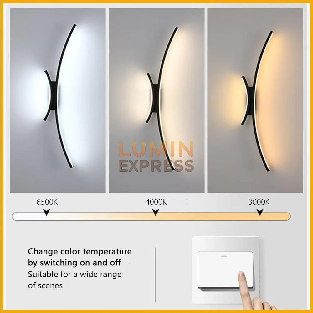 Applique murale NAYLA Black