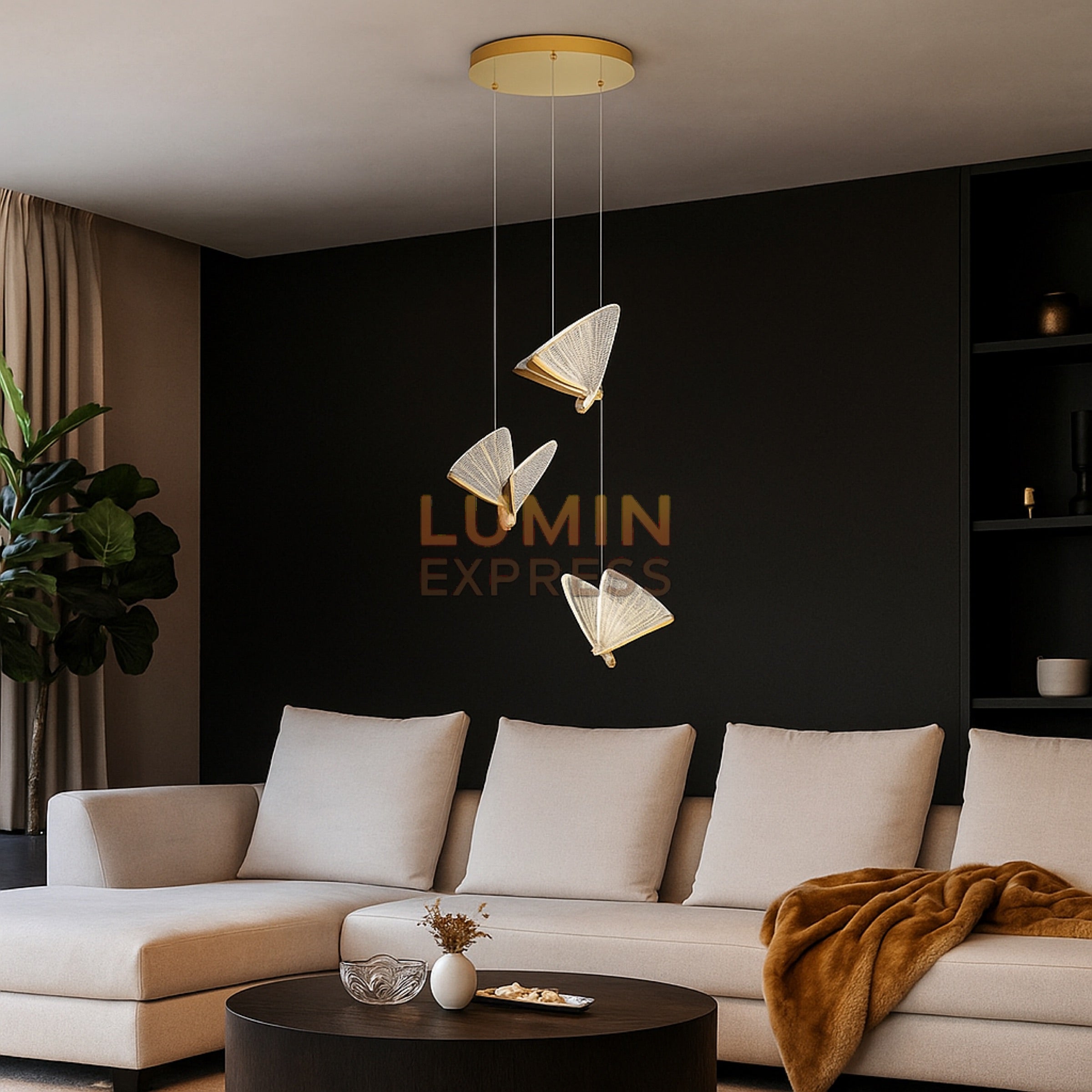 Suspension PAPILLON Triple