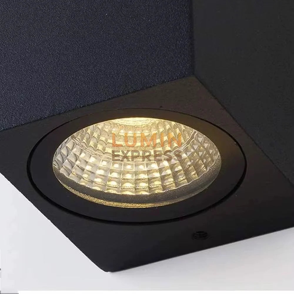 Applique murale VARESO Carré Black