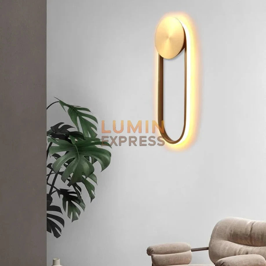Applique murale STANLEY Gold