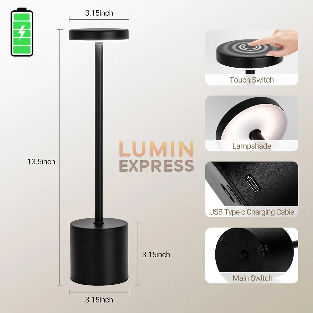 Lampe de table OSAKA Black