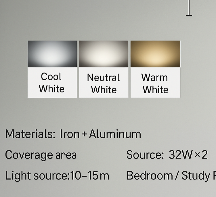 Suspension SPACE White