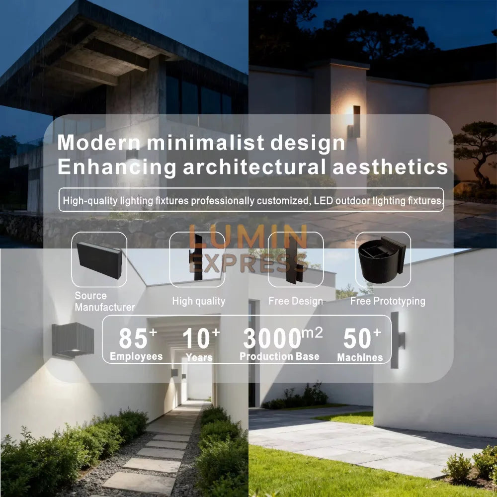 Applique murale VARESO Carré Black