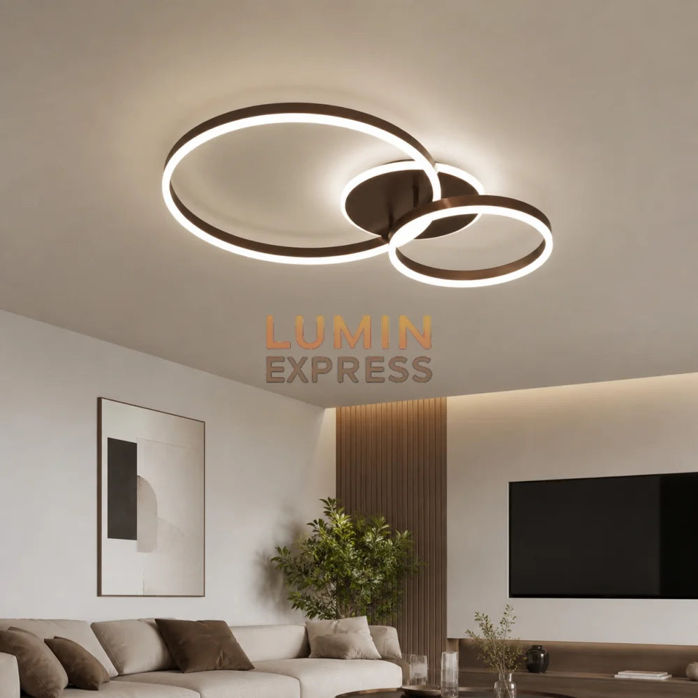 Plafonnier MONOLYTH XL Marron Coffee