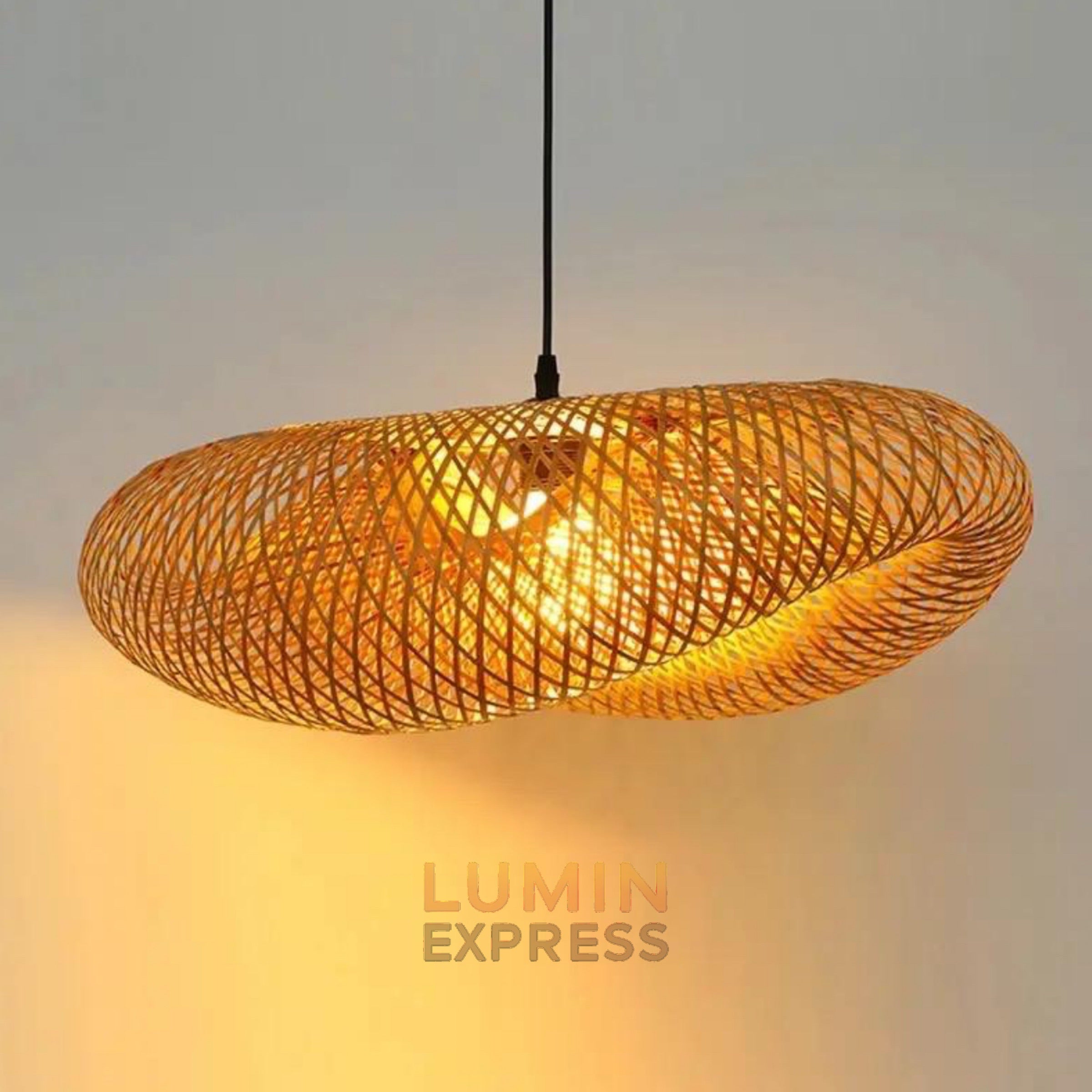 Suspension TENZO en Bambou