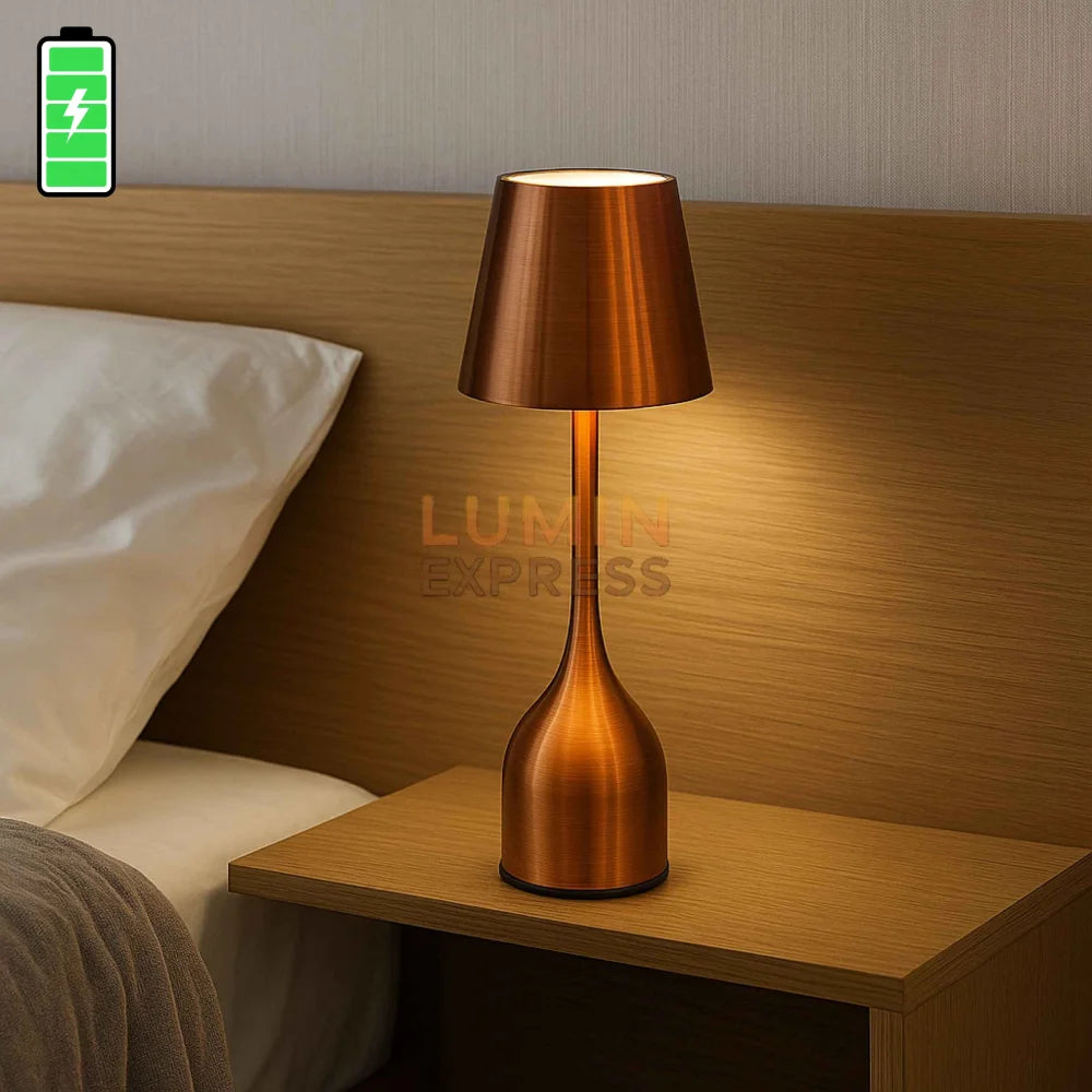 Lampe de table rechargeable LUXURIA