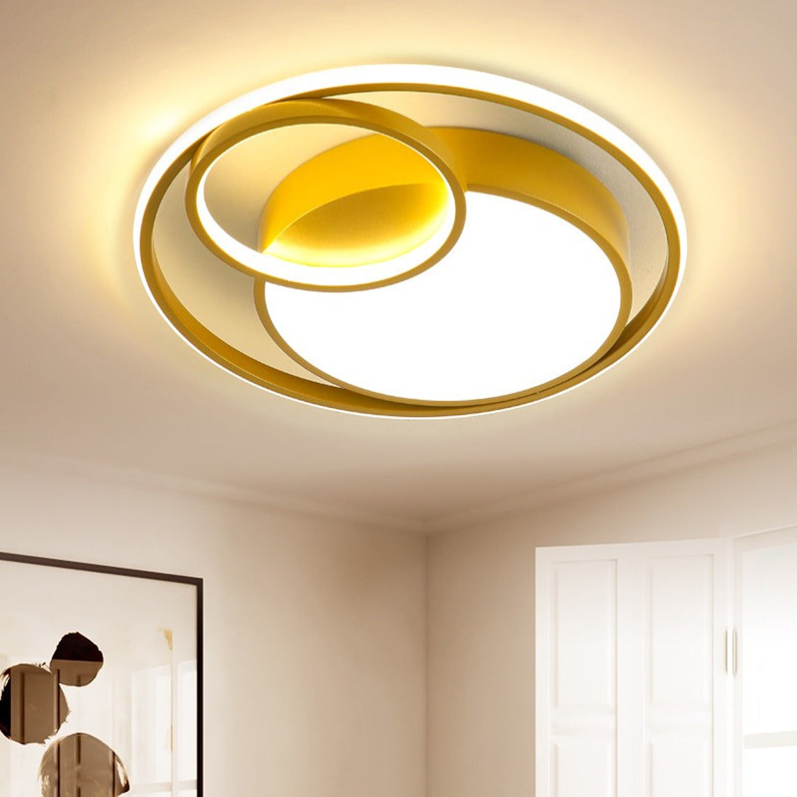 Plafonnier DIANA Gold