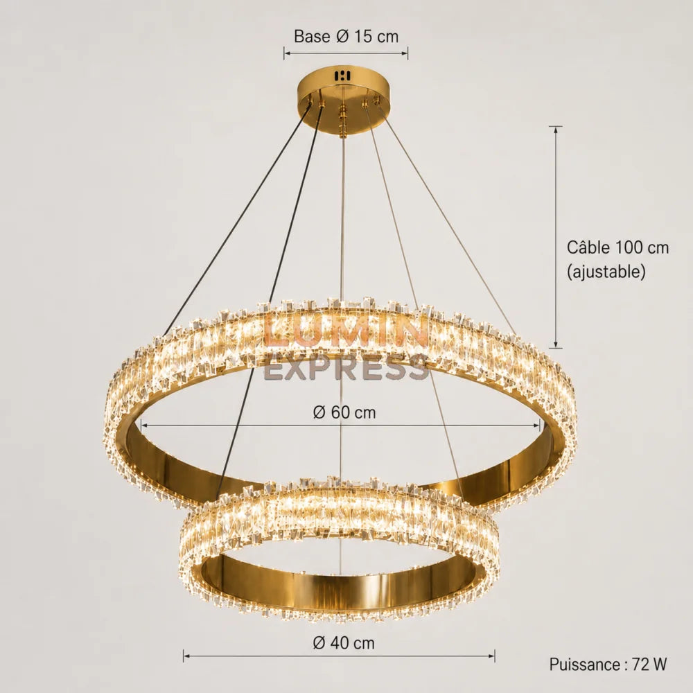 Suspension SULTANA Gold
