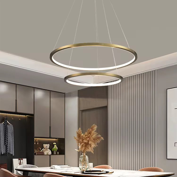 Suspension LISBON Gold 60cm