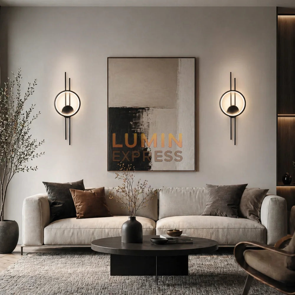Applique murale STEFANO Black