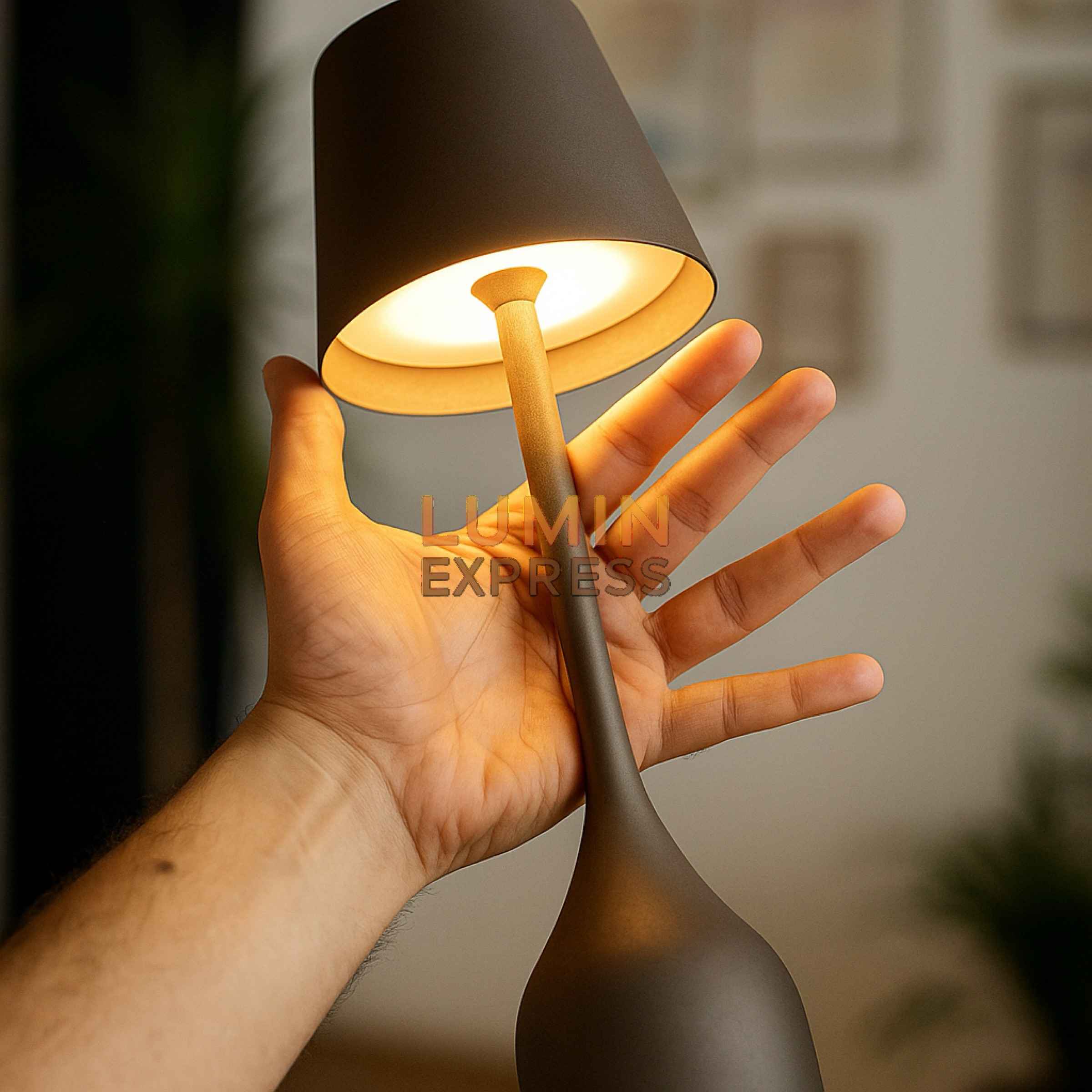 Lampe de table rechargeable LUXURIA