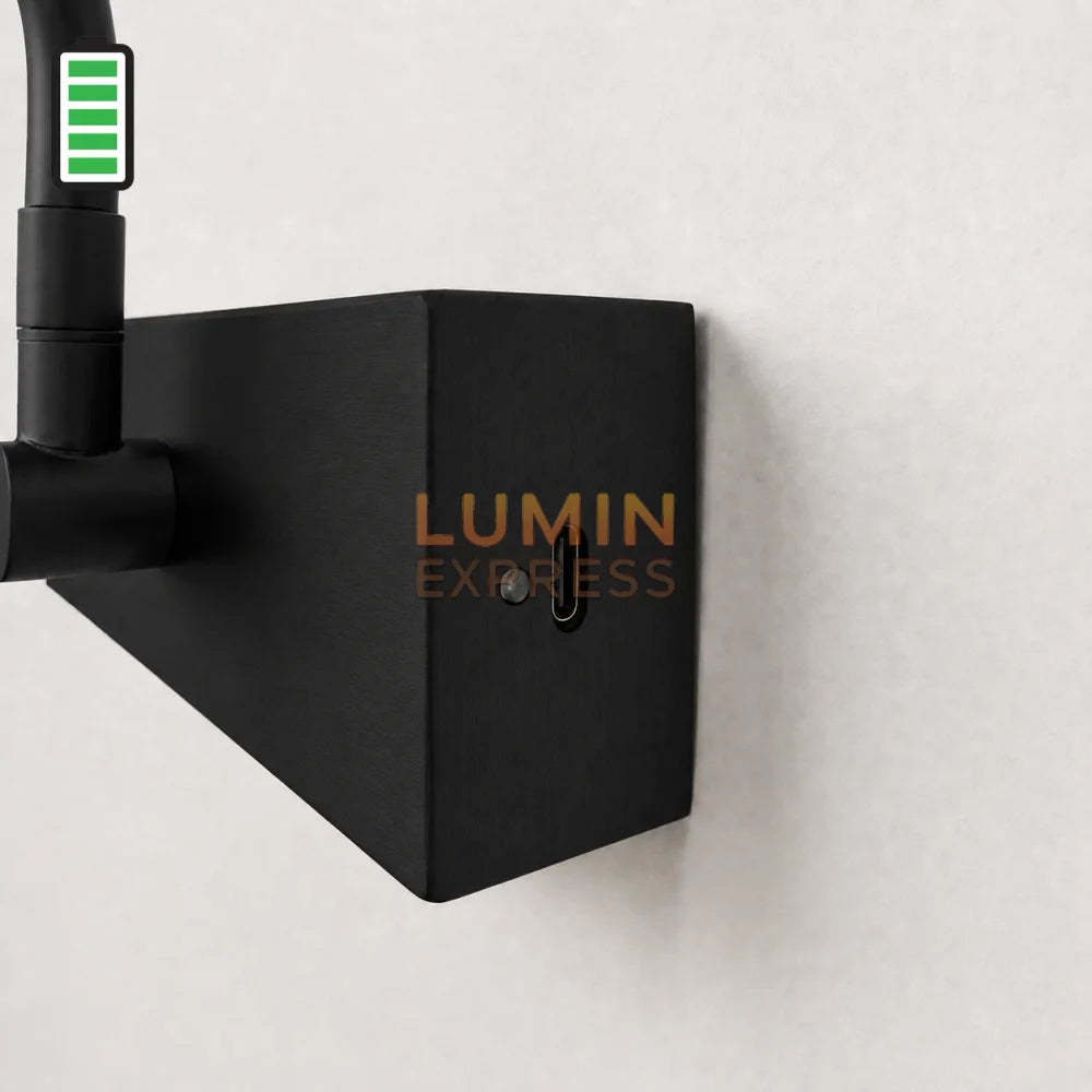 Applique murale rechargeable Black pour tableau et miroir
