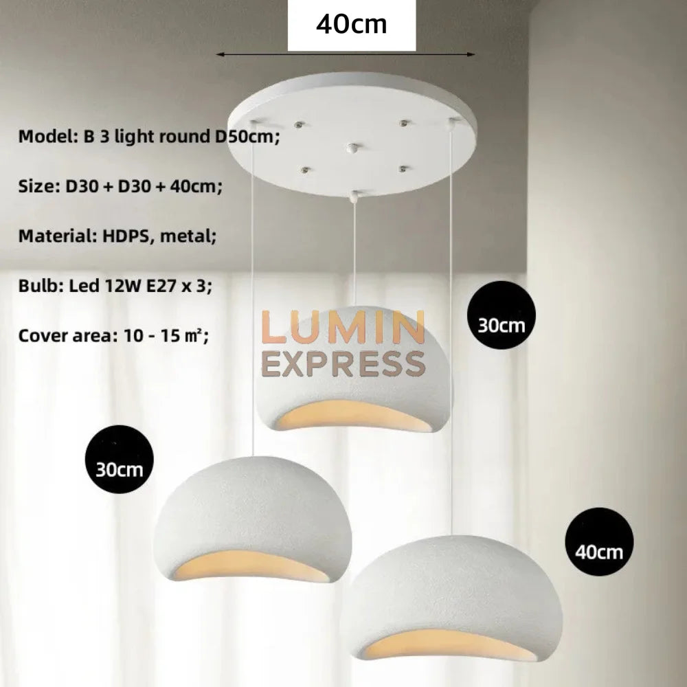 Suspension SHIBUI Triple White