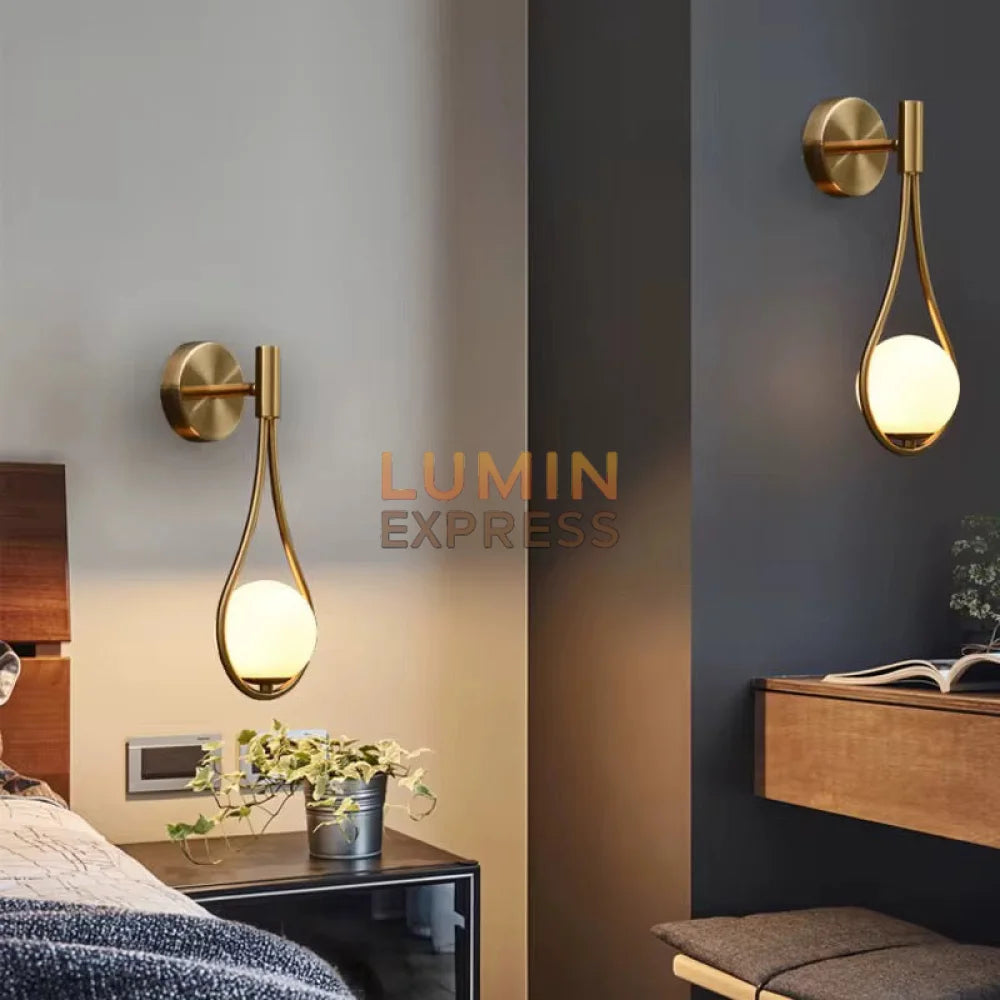 Applique murale PLATA Gold