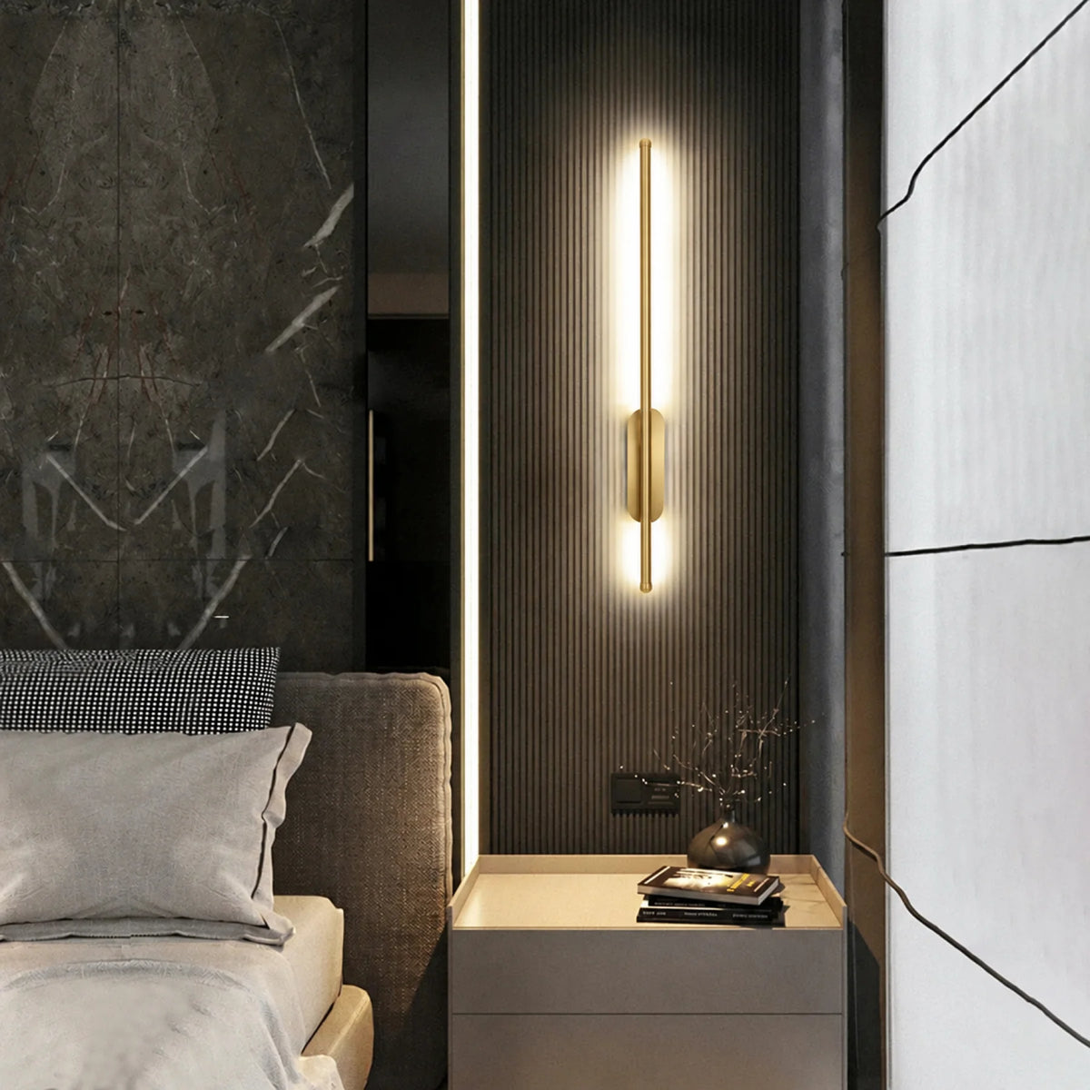 Applique murale sans fil SLIM Gold