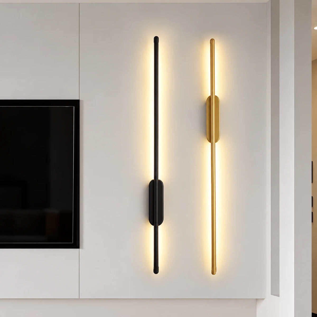 Applique murale sans fil SLIM Black