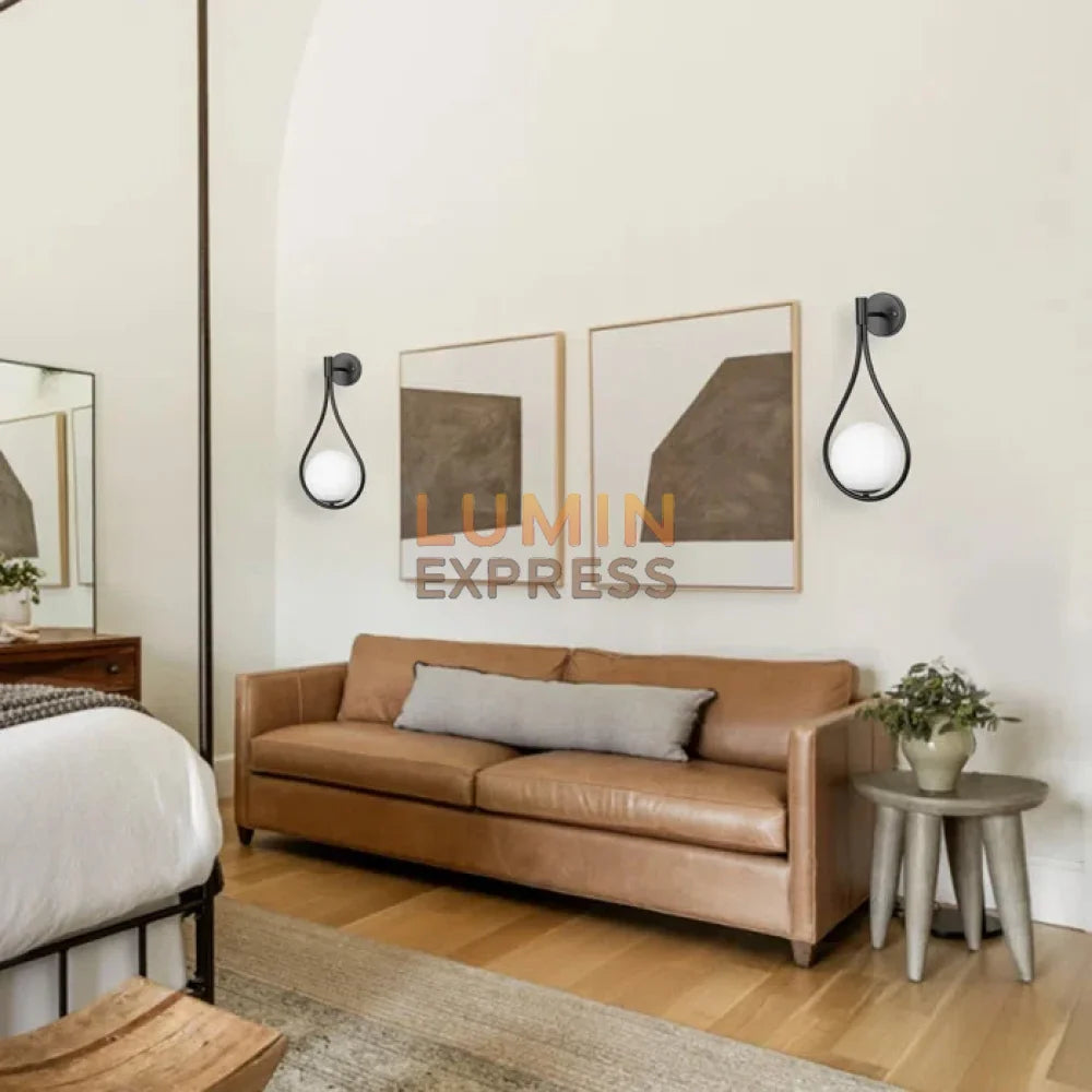 Applique murale PLATA Black