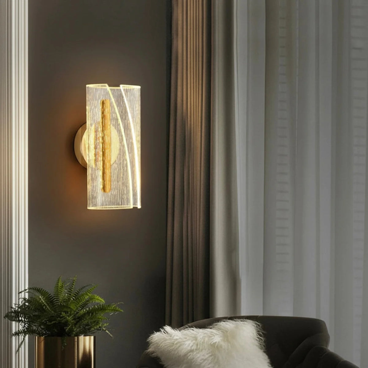 Applique murale ORIVA M1 Gold