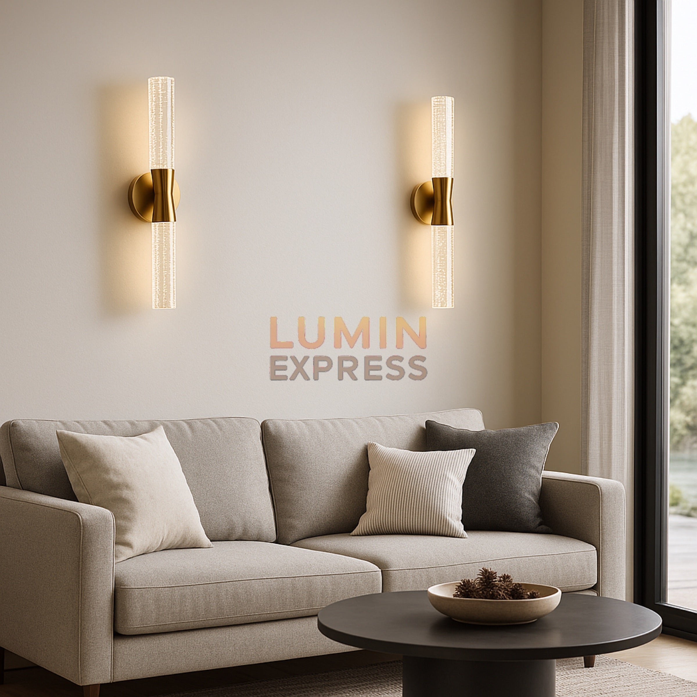 Applique murale CALYPSO Gold M2