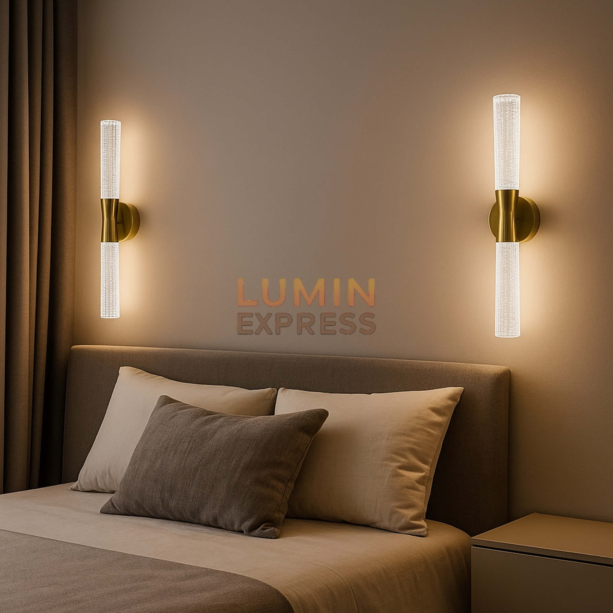 Applique murale CALYPSO Gold M2