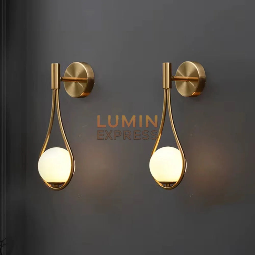 Applique murale PLATA Gold