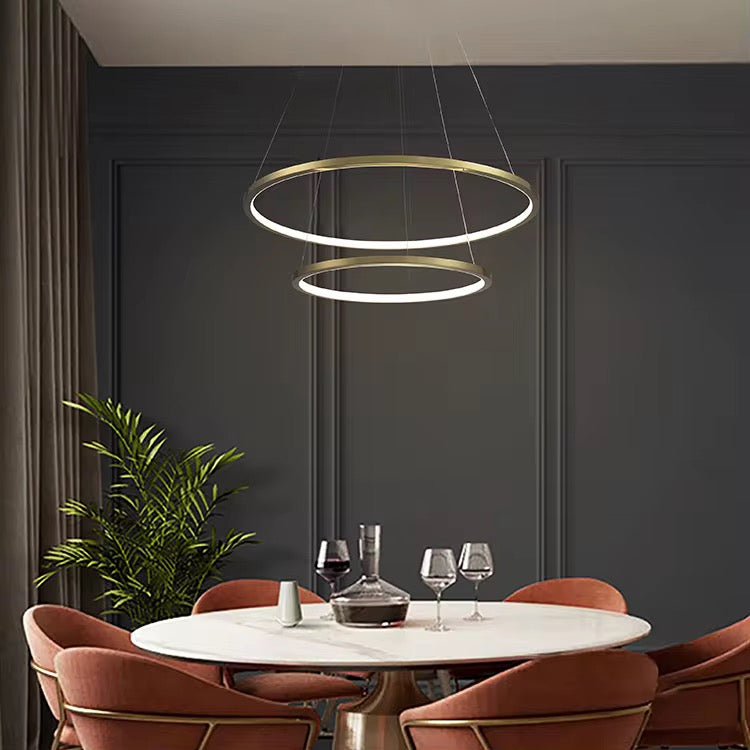 Suspension LISBON Gold 60cm