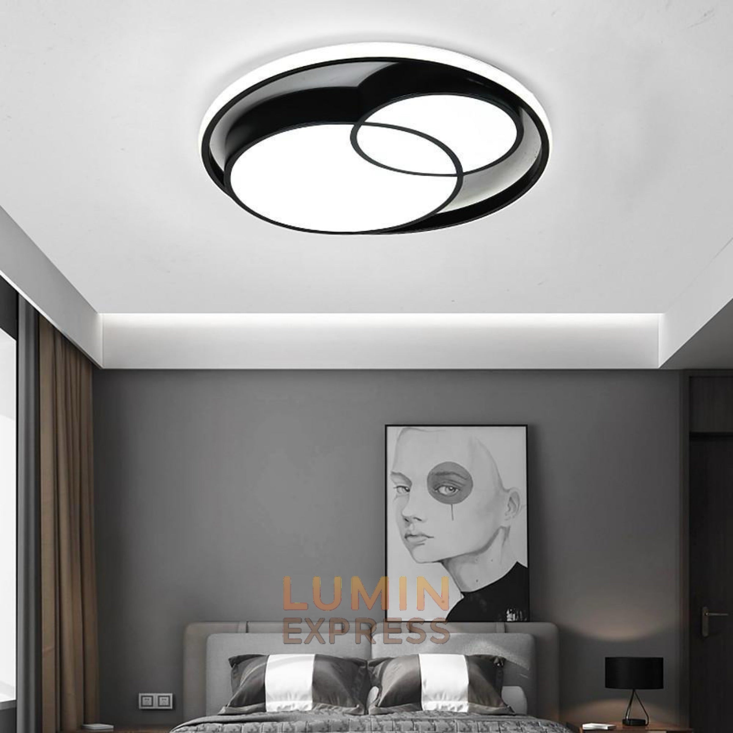 Plafonnier DIANA Black